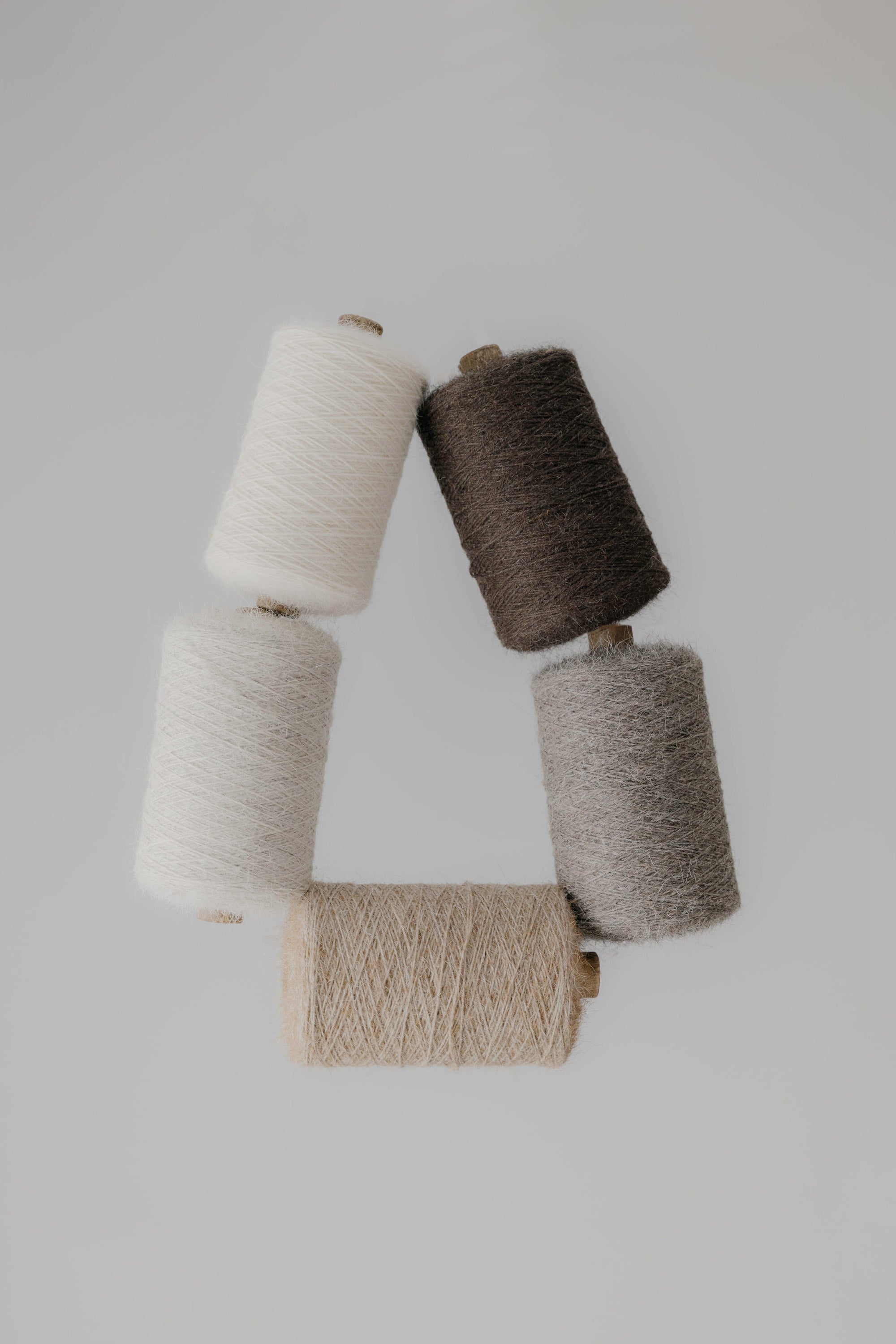 Mongolische Wolle Fadenrolle