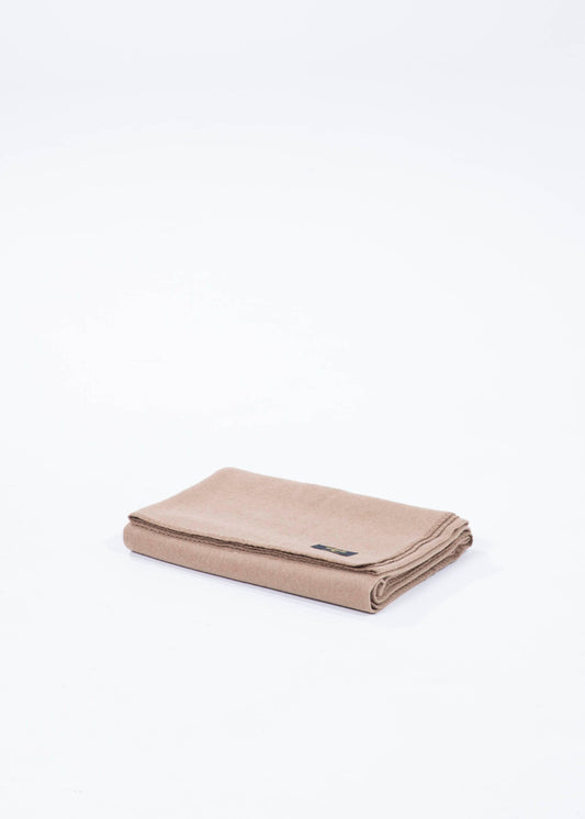 Kamelwolle Wurfdecke Base