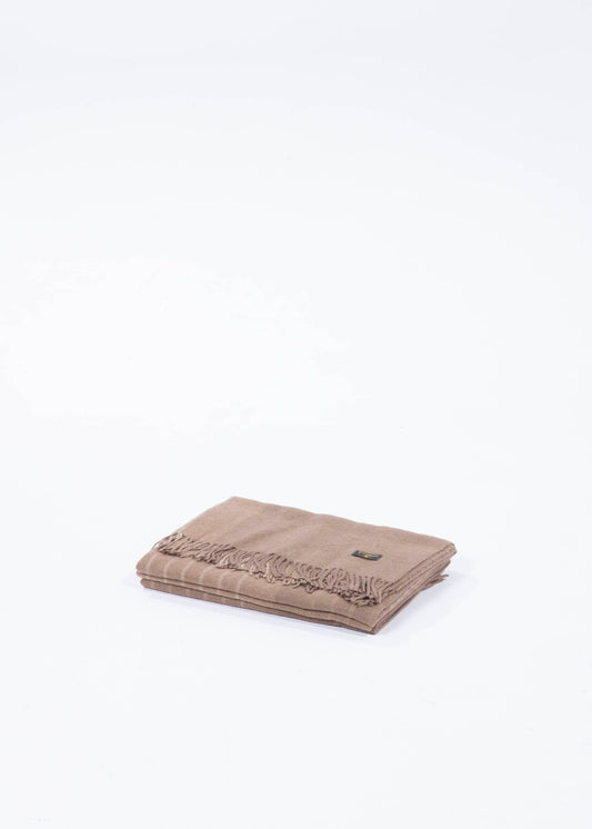 Kamelwolle Wurfdecke Dune