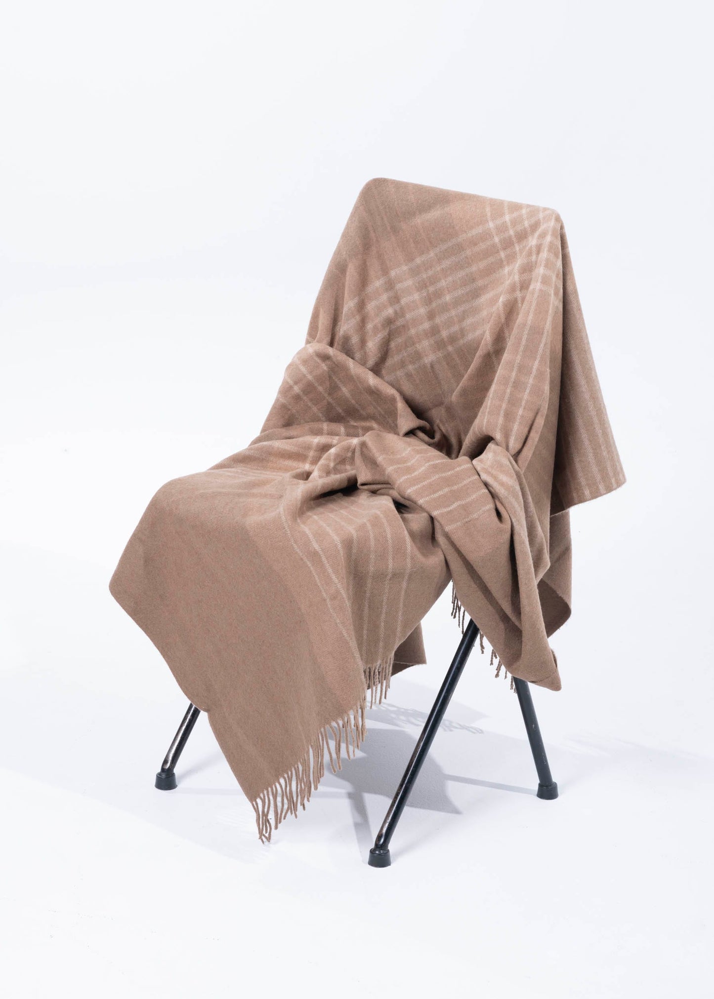 Kamelwolle Wurfdecke Dune