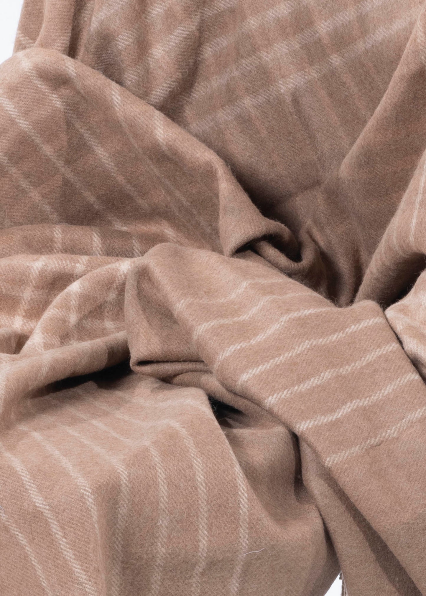 Kamelwolle Wurfdecke Dune