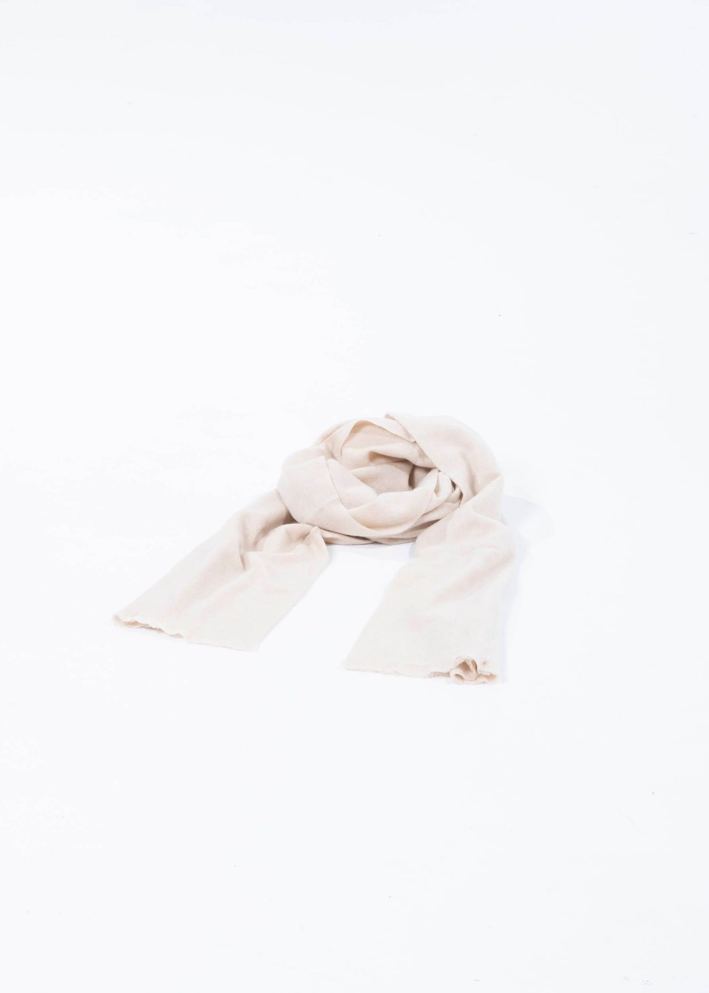 Kaschmir Umhaengetuch Beige