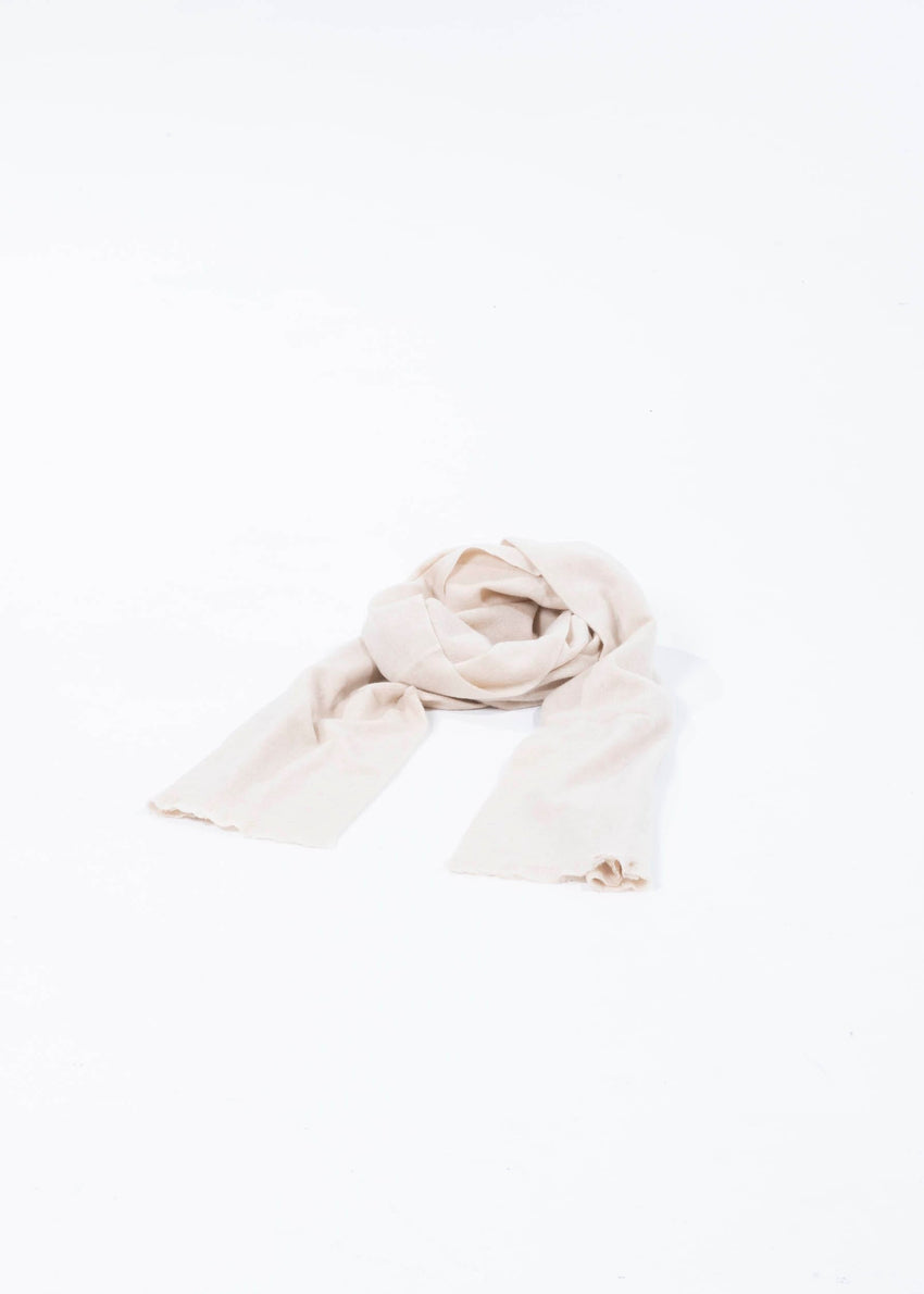 Kaschmir Umhaengetuch Beige