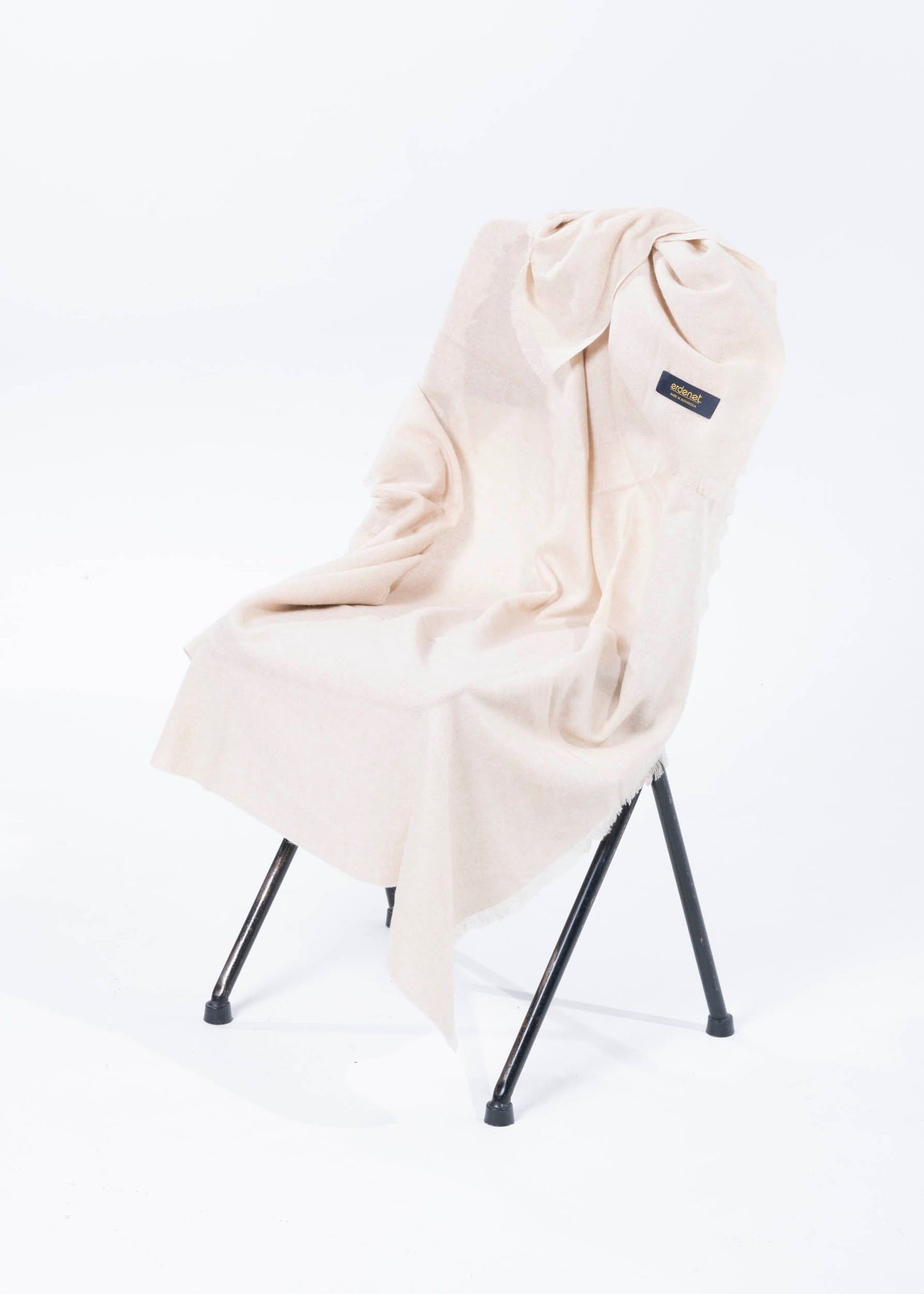 Kaschmir Wurfdecke Leicht Beige