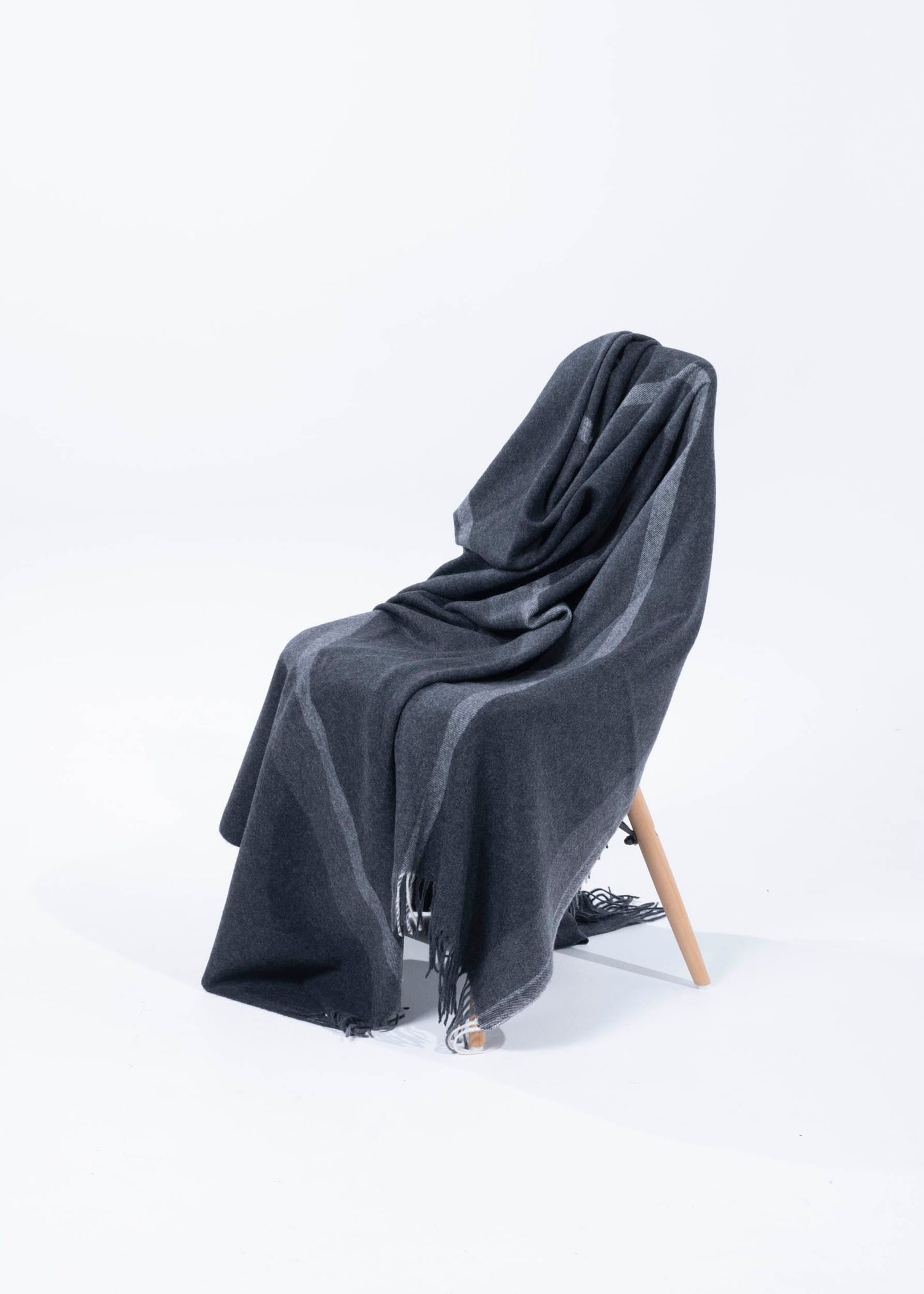 Kaschmir Wurfdecke Natural