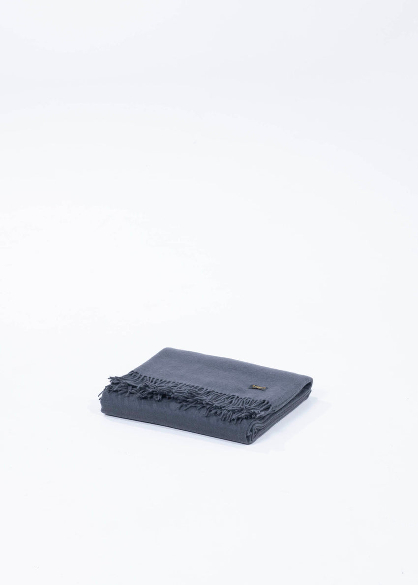 Kaschmir Wurfdecke Onyx
