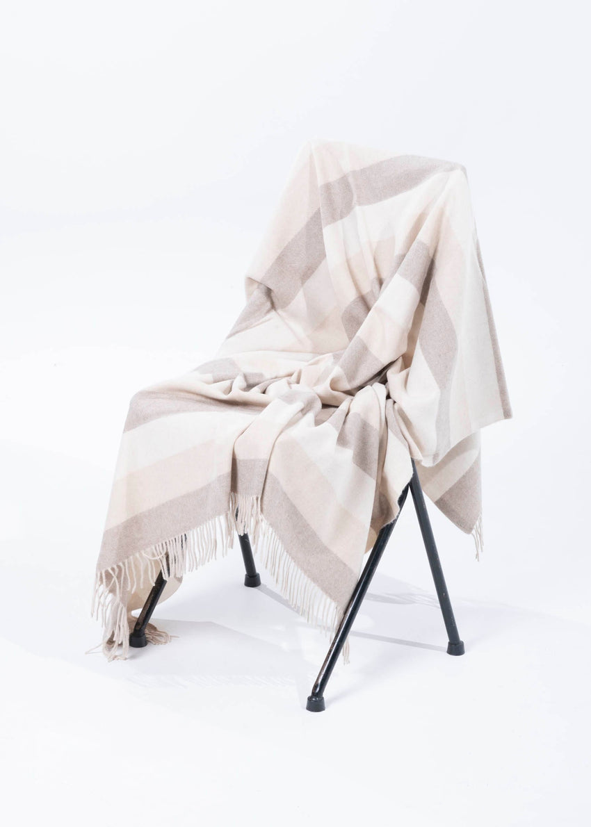 Kaschmir Wurfdecke Stripes