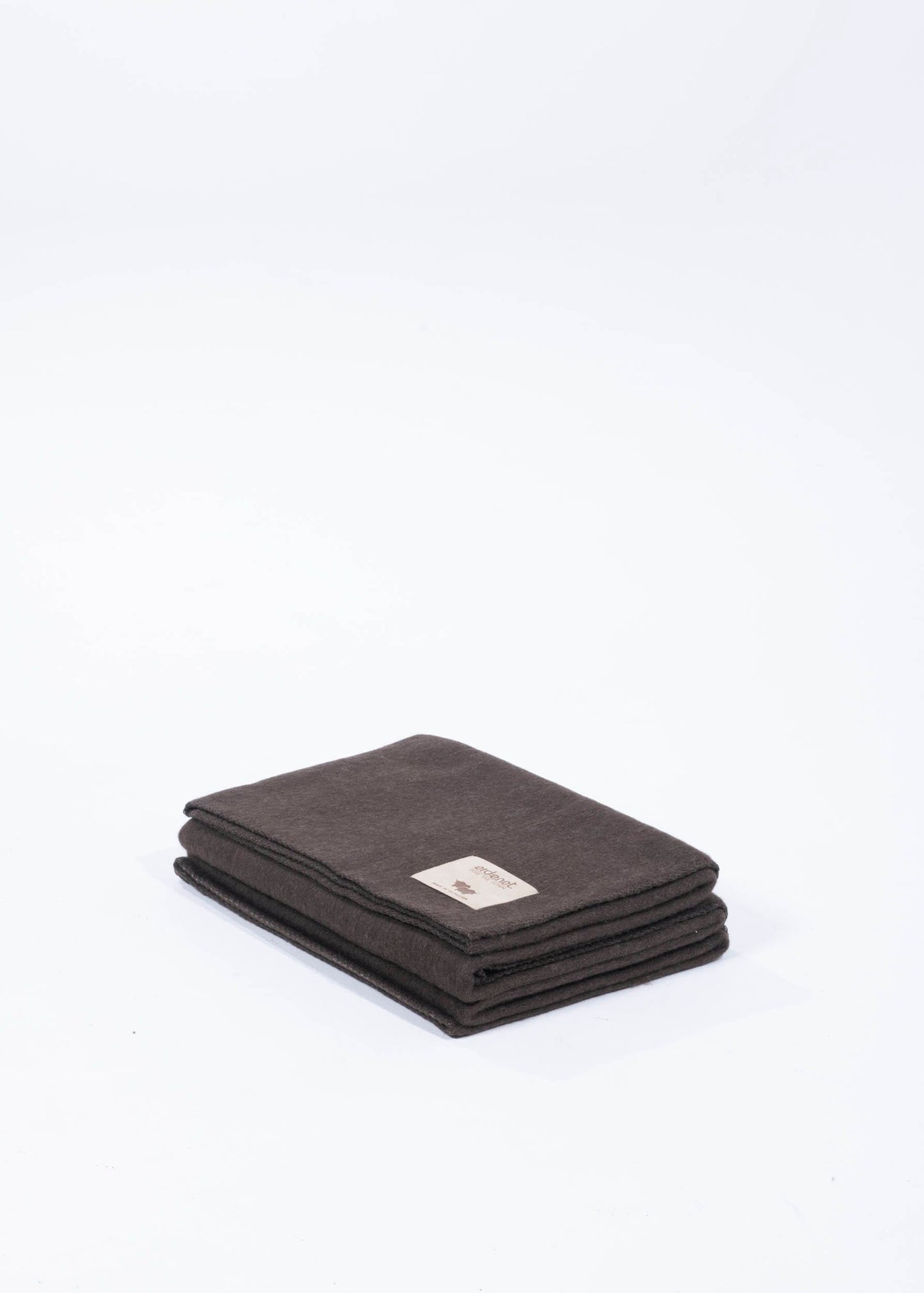 Yakwolle Decke Brown