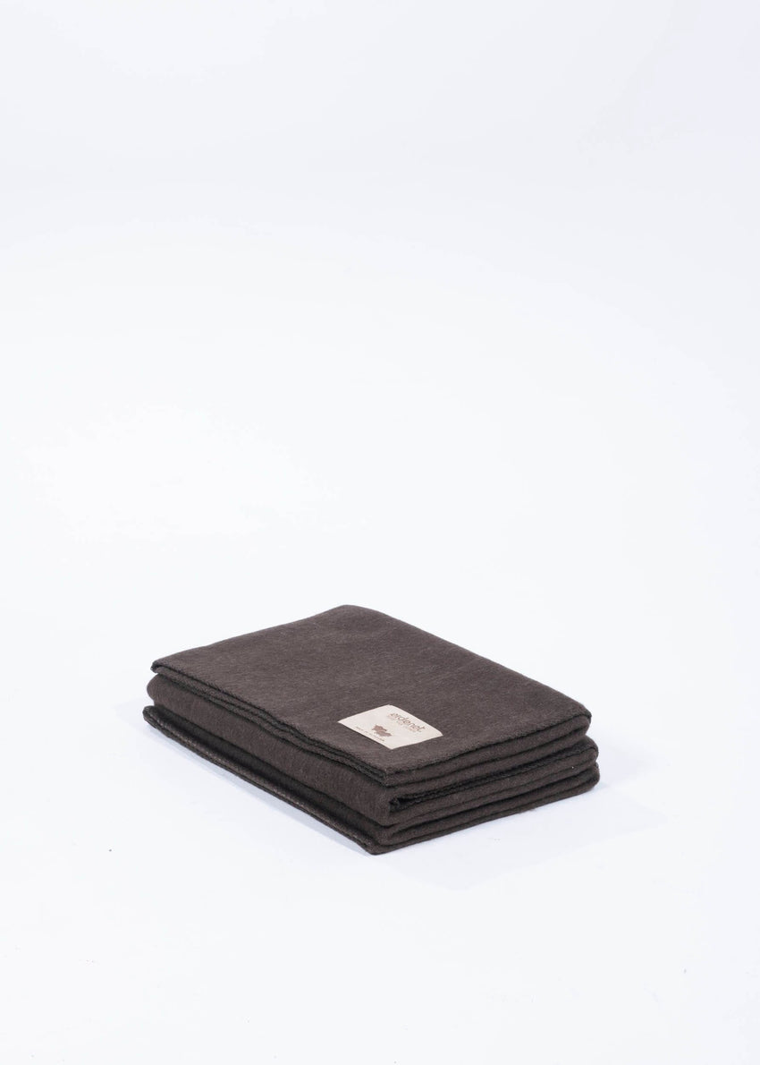 Yakwolle Decke Brown